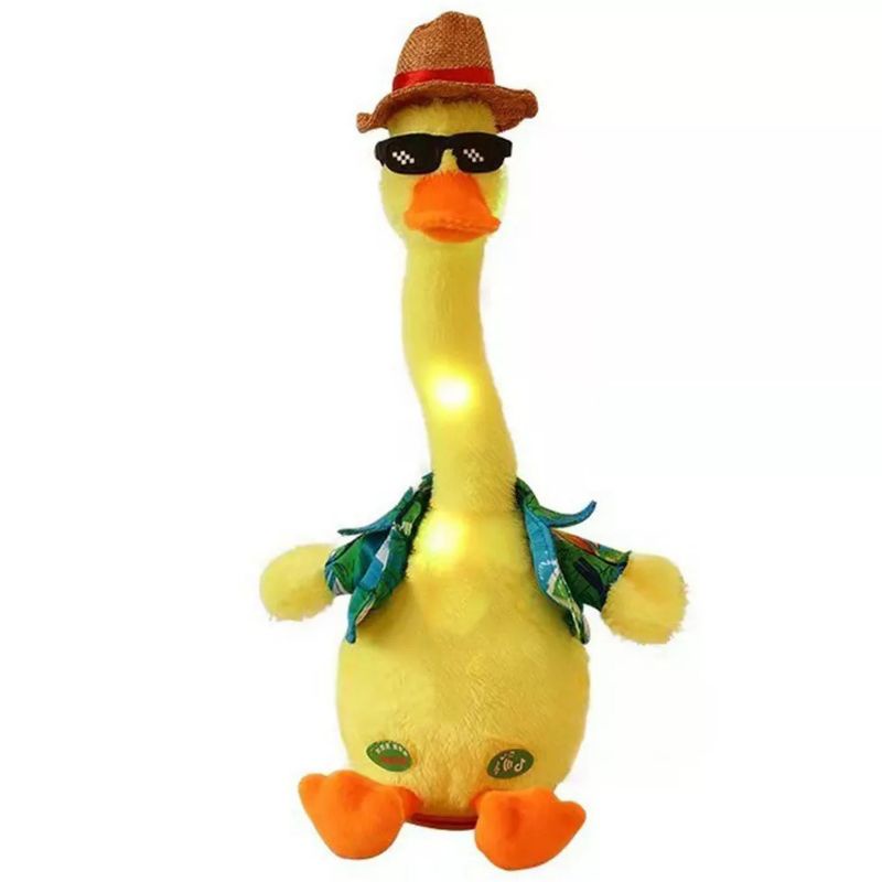 Mainan Boneka Goyang Bebek Dancing Hip Hop Duck Goyang