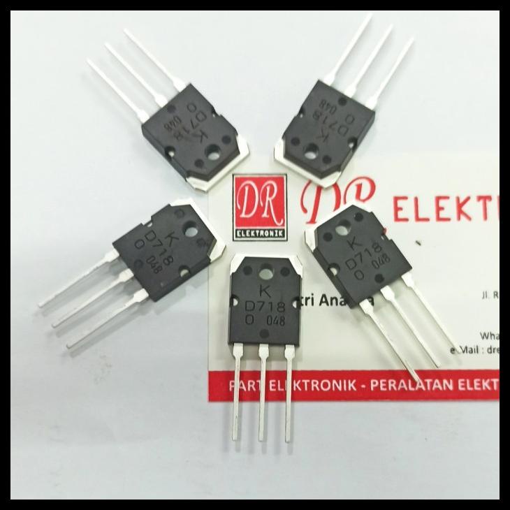 Transistor Original K D718 D 718 2Sd718 Asli Kec Kode 434