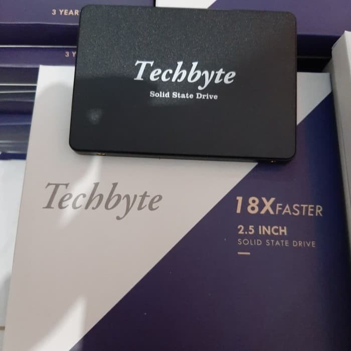 Techbyte SSD 120GB 128GB NEW garansi resmi 3 tahun bukan kingston