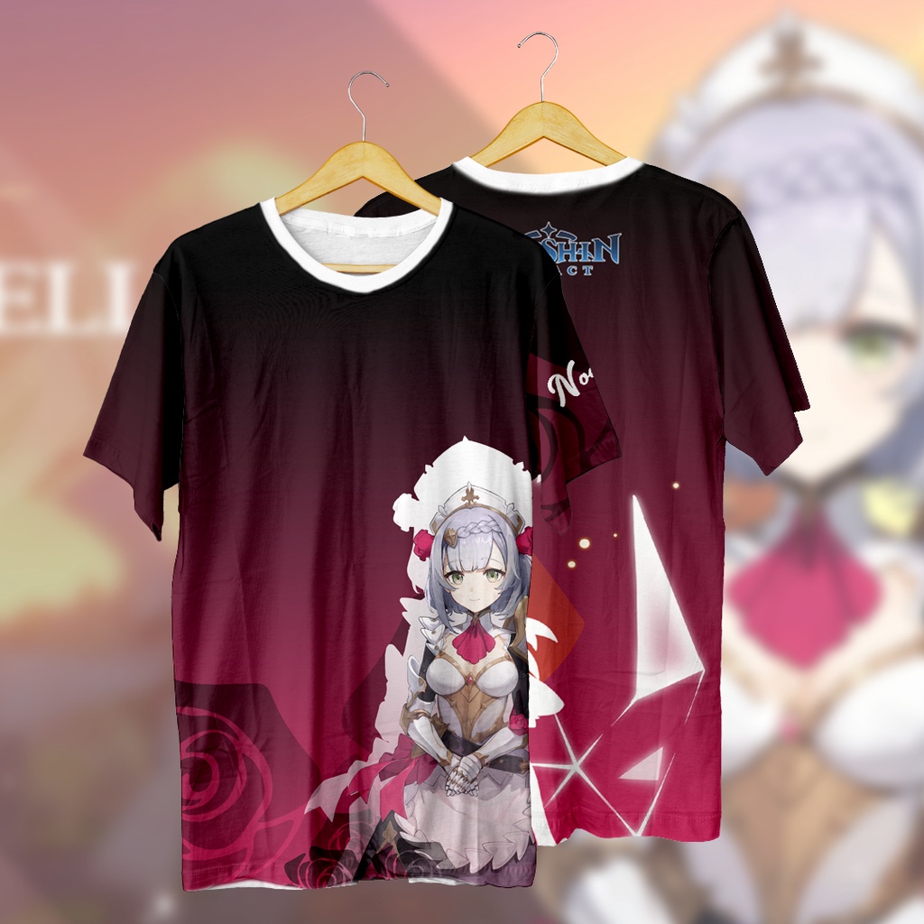 Baju Kaos GENSHIN IMPACT NOELLE Full Print