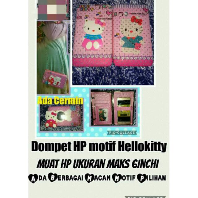 [TERMURAH]  DOMPET HP HELLO KITTY