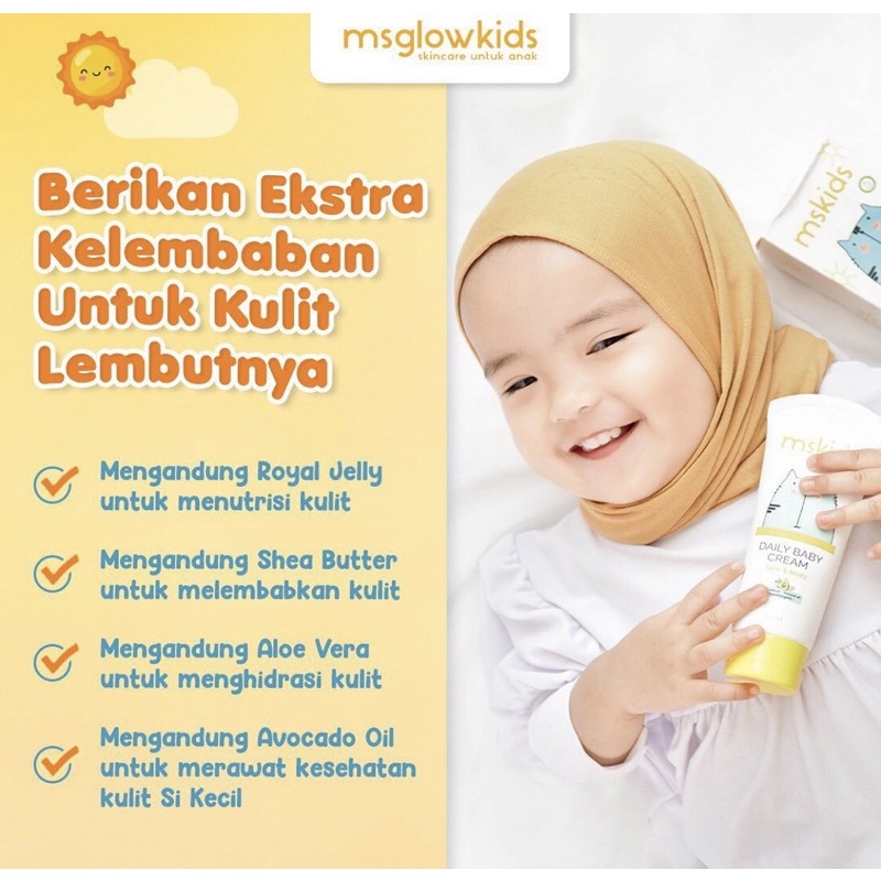 MSKIDS DAILY BABY CREAM