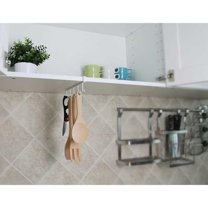 KITCHEN SET HOOK - RAK GANTUNGAN DI LEMARI DAPUR MODEL MINIMALIS