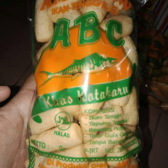 

Amplang 100% tenggiri asli