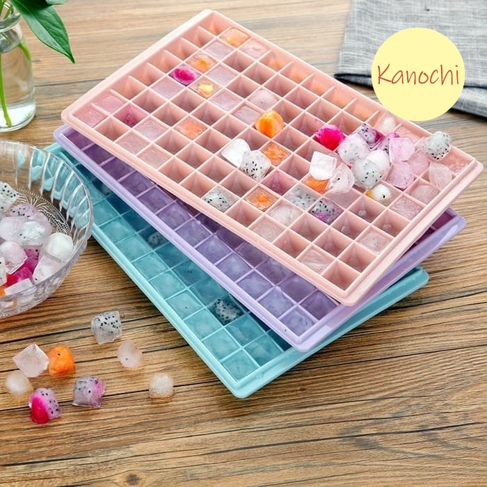 Cetakan Es Batu Kubus Kotak Diamon Jelly Agar Ice Cube Tray 96 Grid