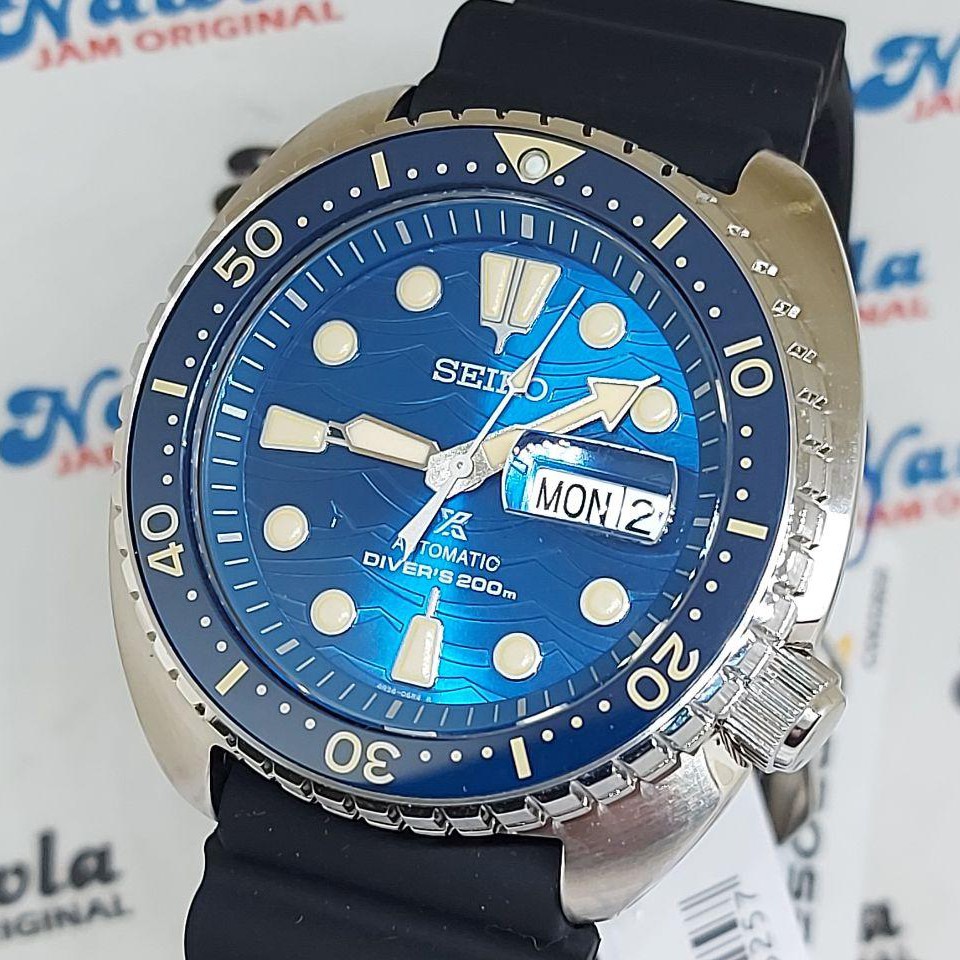 Seiko Prospex SRPE07K1 King Turtle Save Ocean - Jam Tangan Pria SRPE07