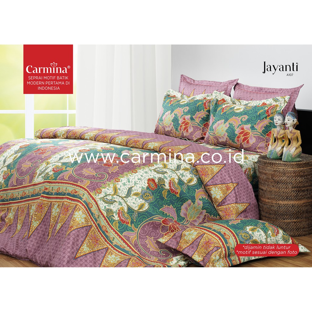 [[Paling Lariss]] SPREI CARMINA JAYANTI QUEEN 160 No.2 SEPRAI BATIK MODERN INDONESIA