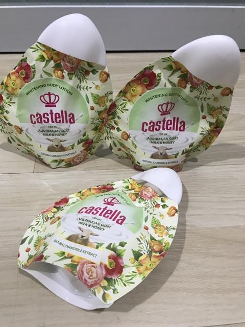 [New Packaging] Lotion Castella Domba Ori BPOM Australian Goat Milk Lotion Domba Pemutih Badan