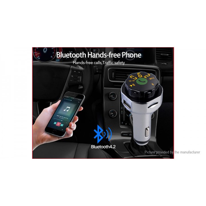 AP06 - Bluetooth Car Kit FM Transmitter Hands-free Charger