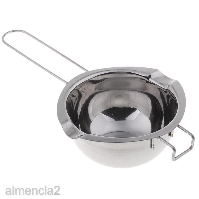 2pcs/set Panci Double Boiler Bahan Stainless Steel Untuk Melelehkan