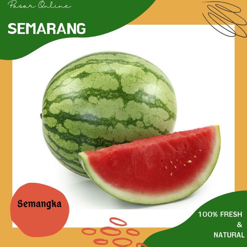 

Buah Semangka Merah / Semongko / Buah Segar / Fresh / Buah Baru Online Semarang / Murah