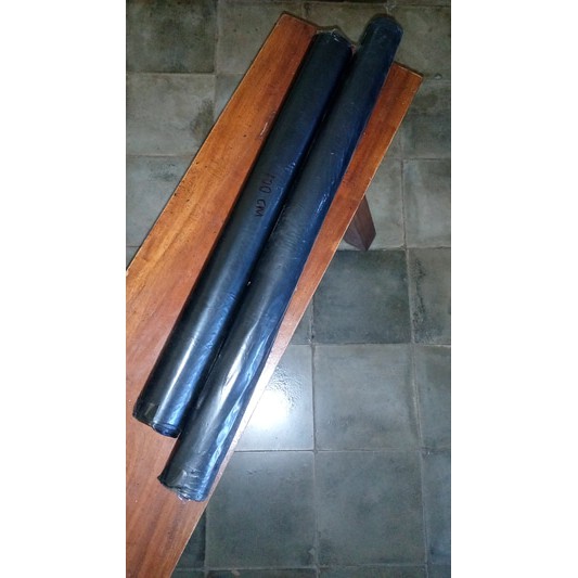 Plastik Mulsa Perak Hitam 80 cm