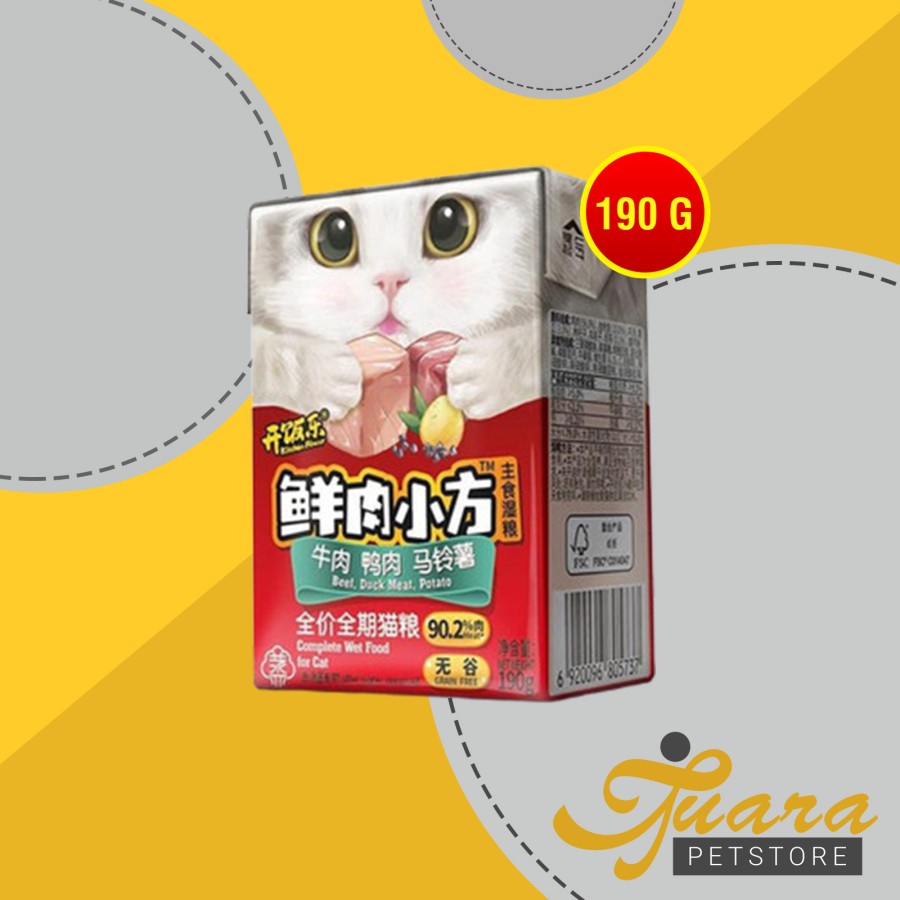 Kitchen Flavour Makanan Basah Kucing Wet Food Adult Kitten