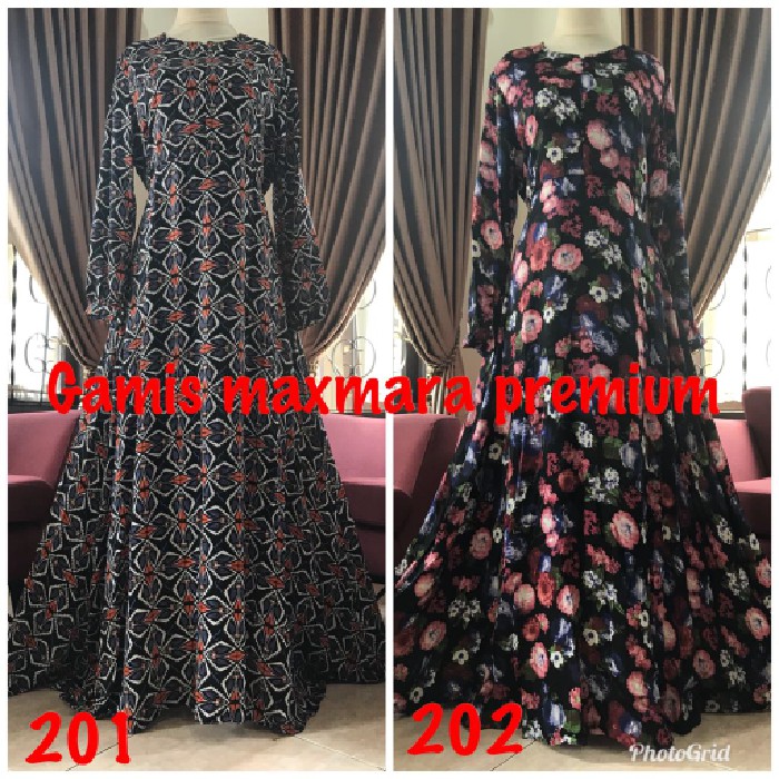 Gamis Syari bahan maxmara