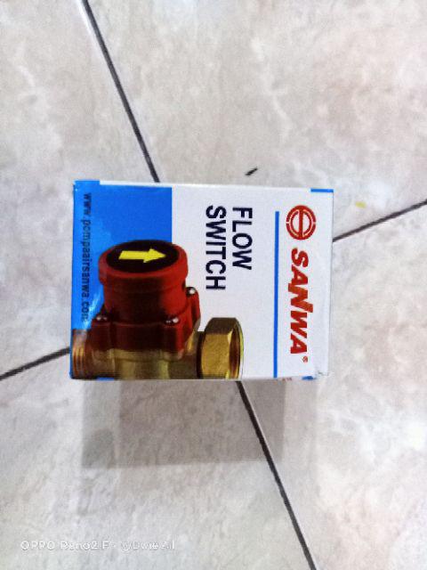 SANWA Flow Switch 1 2 Inch Otomatis  Pompa Air Dorong 