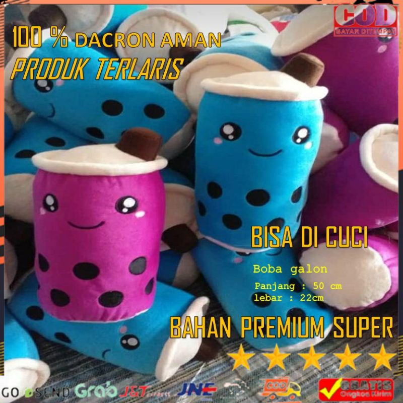 Boneka Boba/Bantal Boba Led/Bantal Boba SNI Ready stock | Boneka Boba Jumbo Besar