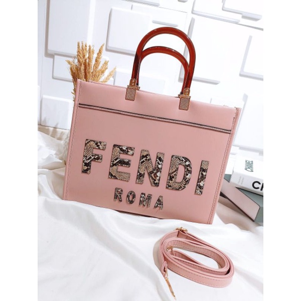 Fendi Sunshine Ceramic Totte Bag