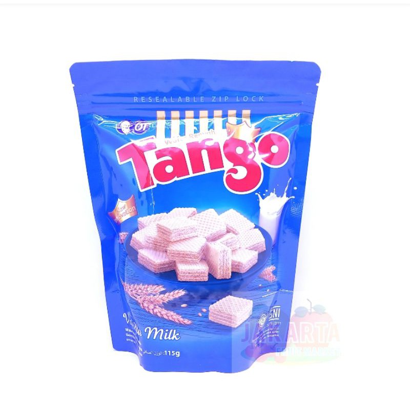 

(MAKANAN RINGAN) TANGO WAFER POUCH VANILLA 115G