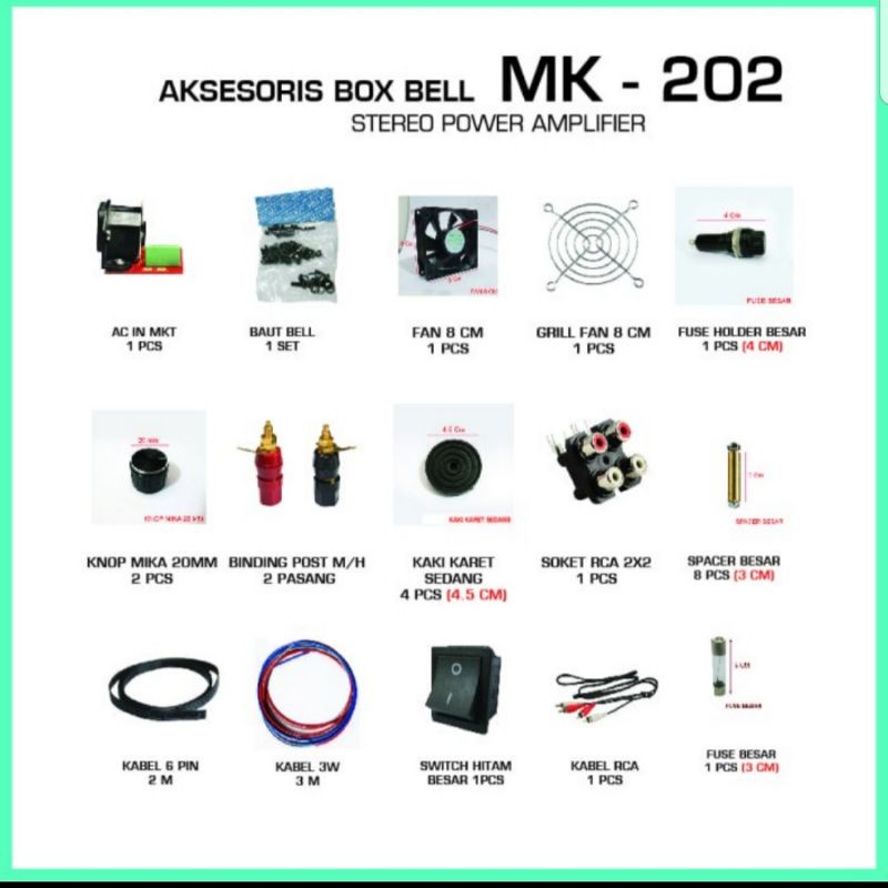 AKSESORIS BOX BELL MK202