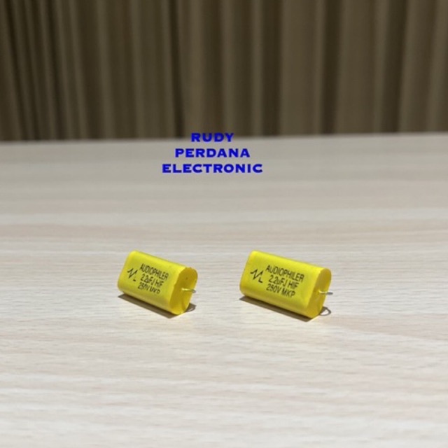 KAPASITOR AUDIOPHILER MKP 225 2200000pF 2200nF 2.2uF 5% 250V