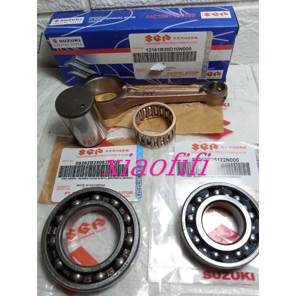 paket stang seher smash +2 bearing  kruk as  6007-6205