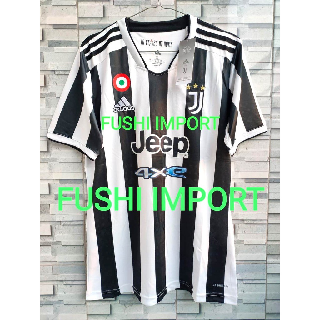 HQ JERSEY BOLA JUVENTUSS HOME FULL PATCH COPA 2021-2022 GO HQ IMPORT