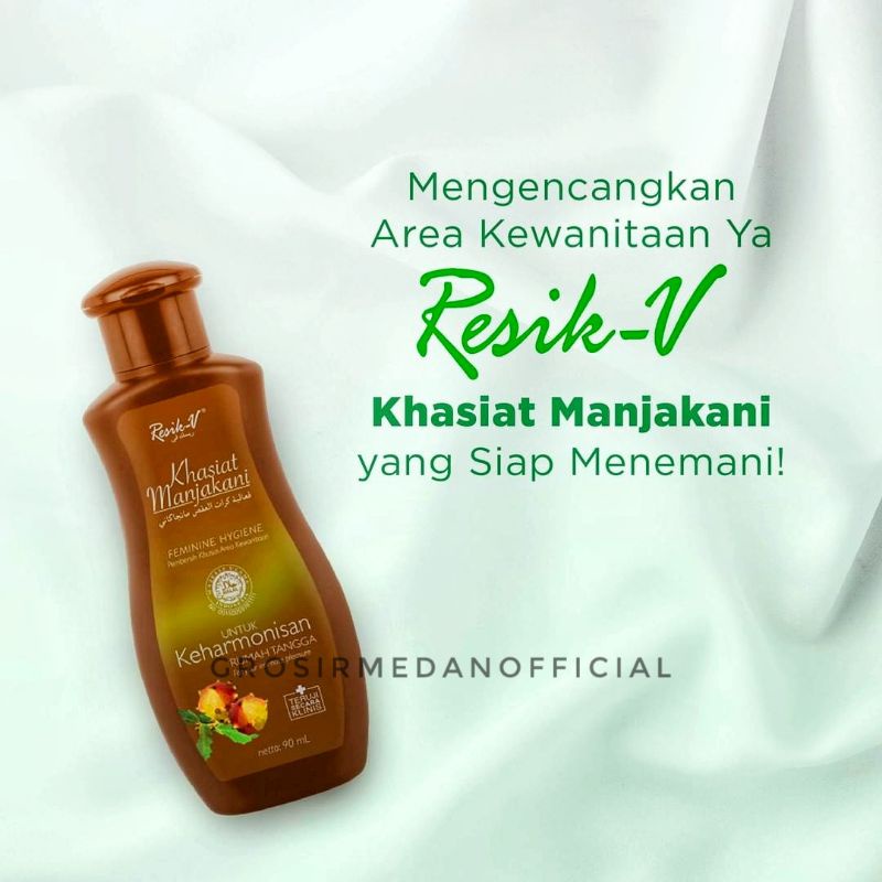 RESIK V MANJAKANI WHITENING - PEMBERSIH ORGAN INTIM SEKALIGUS MEMUTIHKAN - BERSIH HARUM KESAT