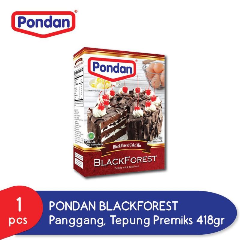 PONDAN BLACKFOREST 418GRAM/BLACKFOREST