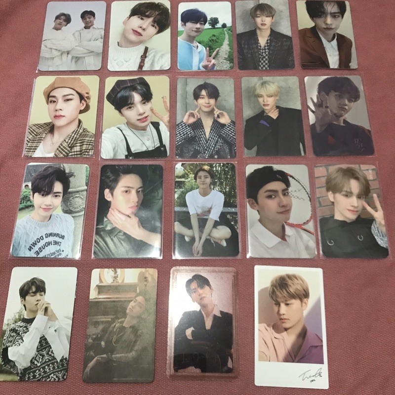 photocard pc victon byungchan chan jinhyuk woodz seungyoun seungwoo x1 bisang johnny taeil nct