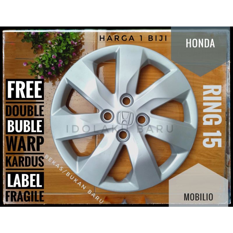 dop honda mobilio ring 15 bekas harga 1biji/dop ori mobilio bekas