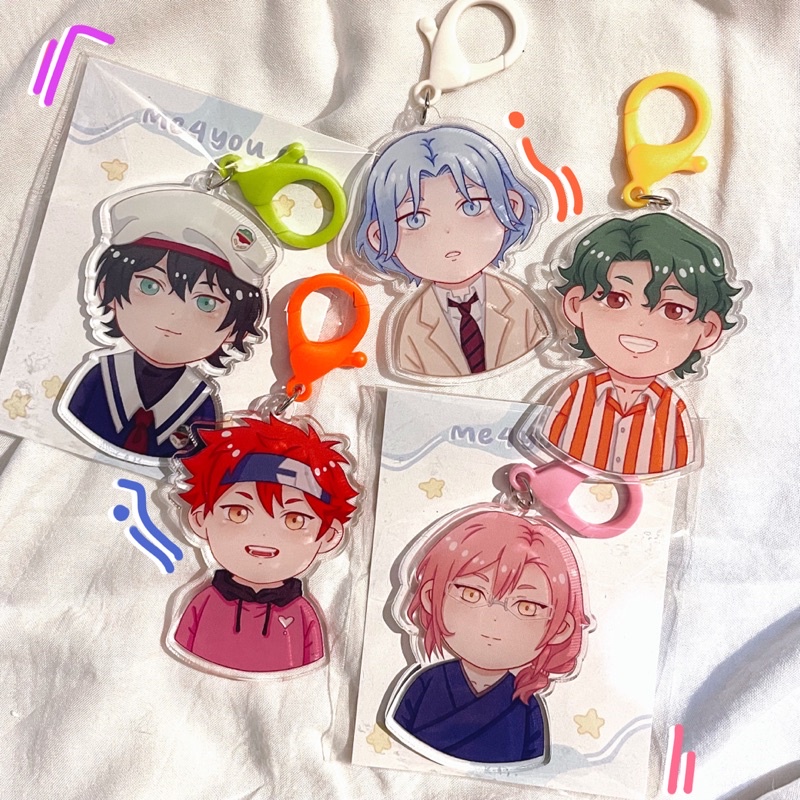 sk8 the infinity keychains