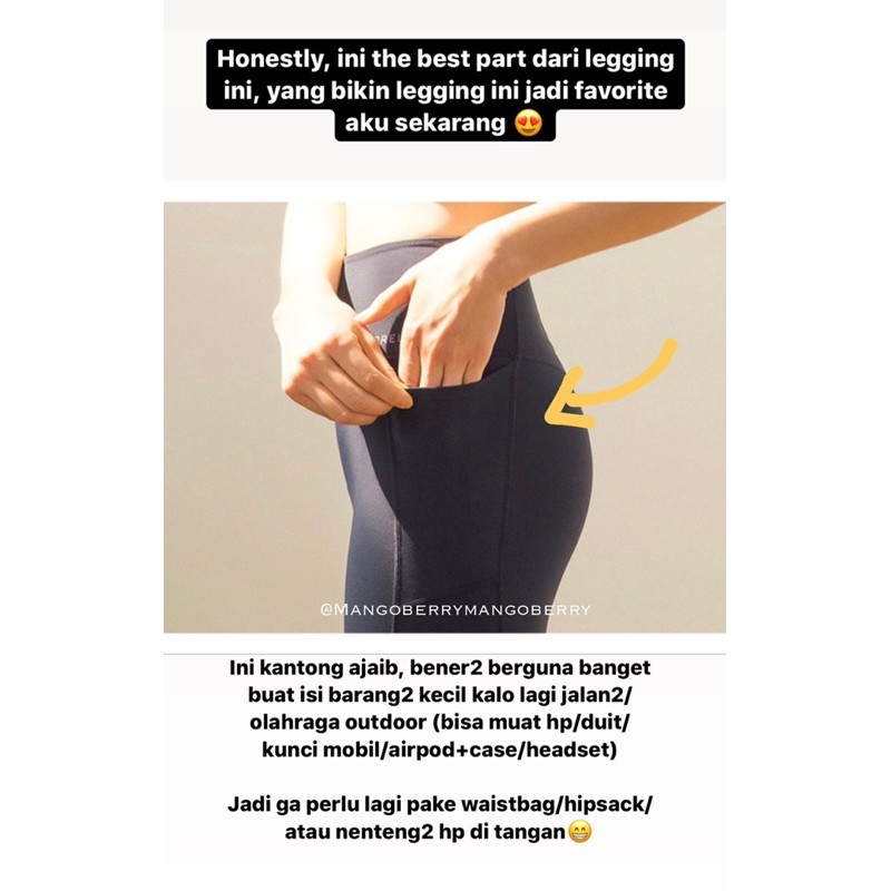 BARREL Fit Easy Legging (100% original)