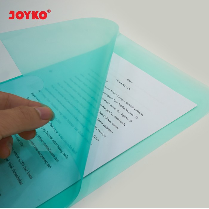 

JOYKO CLEAR SLEEVE HOLDER F4 / MAP L BENING TRANSPARAN CS-2335 TERMURAH BERKUALITAS