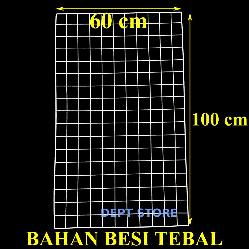 Jaring RAM Dinding 60x100 CM | Gantungan Kawat Hook