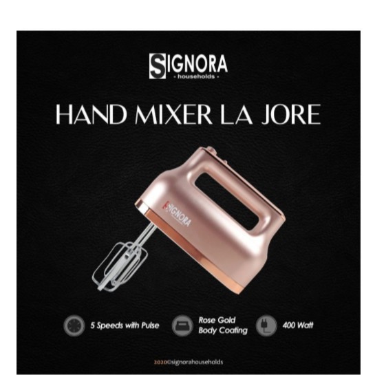 Hand Mixer La Jore Signora + Free Hadiah Kategori 1