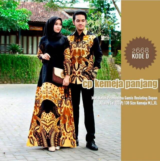 BAJU COUPLE GAMIS KATUN