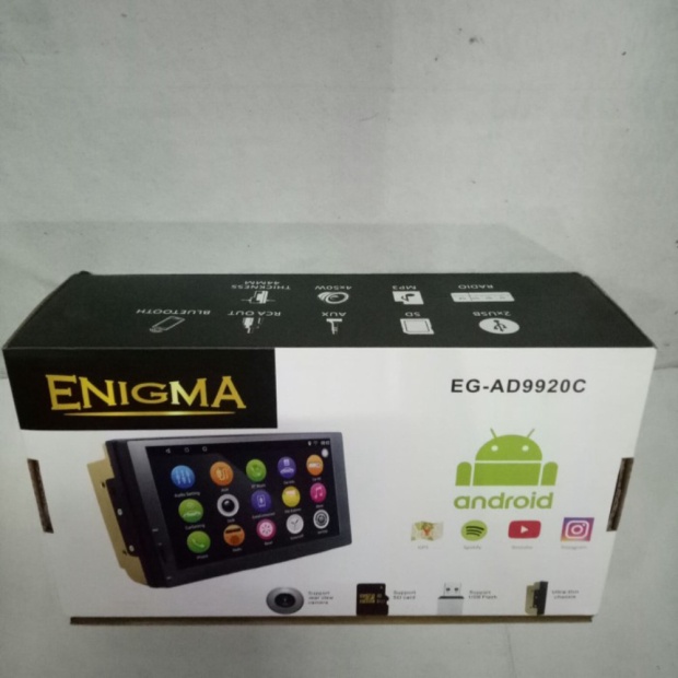 Jual Tape head unit Tv Mobil double din android 7 inch ENIGMA EG-AD9920C Murah
