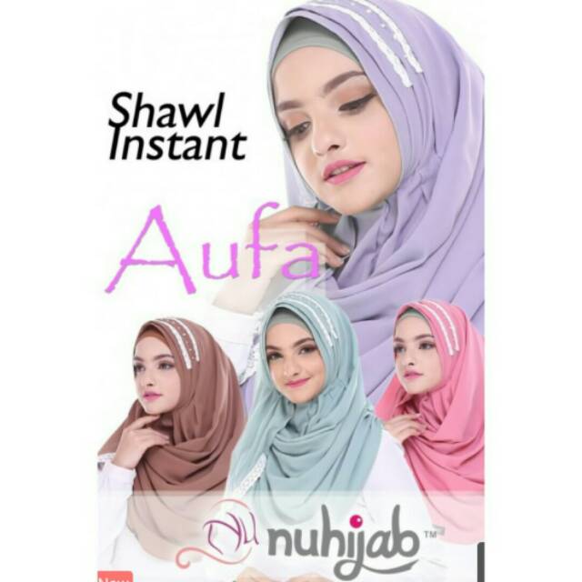 Shawl Instant Aufa Original Nuhijab