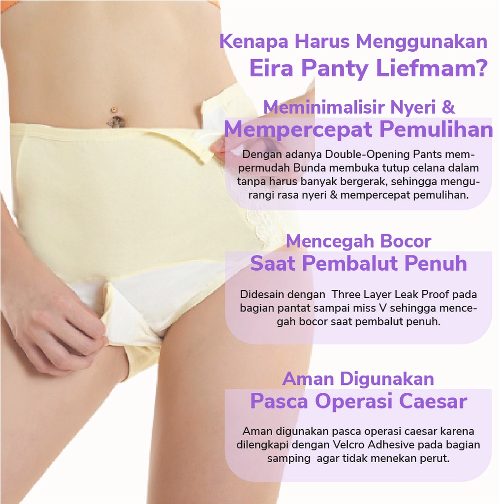 Eira Panty Zaraya - Celana Dalam Nifas &amp; Menstruasi Anti Bocor