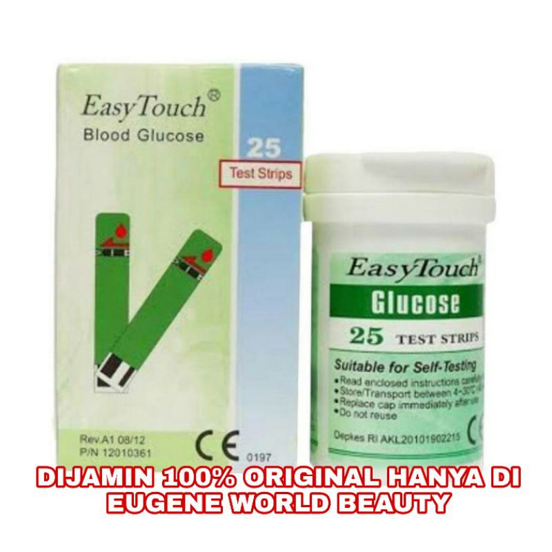 STRIP EASY TOUCH GULA DARAH - GLUCOSE STRIP TES GULA DARAH DIABETES