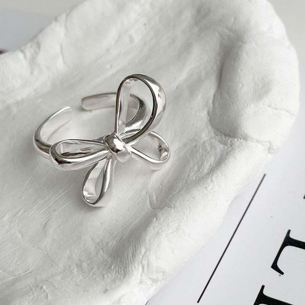 Mxbeauty Cincin Terbuka Punk Retro Minimalis Tembaga Vintage Untuk Wanita Knuckle Ring