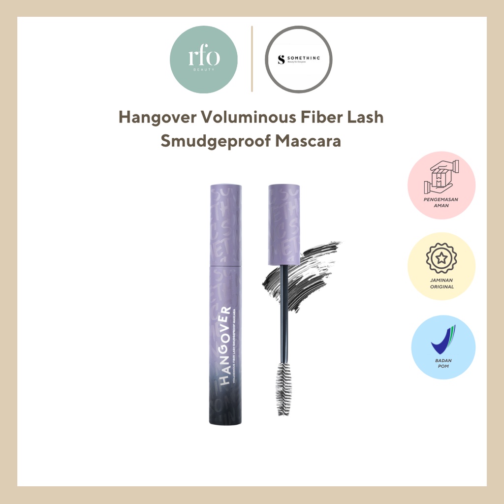 Somethinc Hangover Voluminous Fiber Lash Smudgeproof Mascara