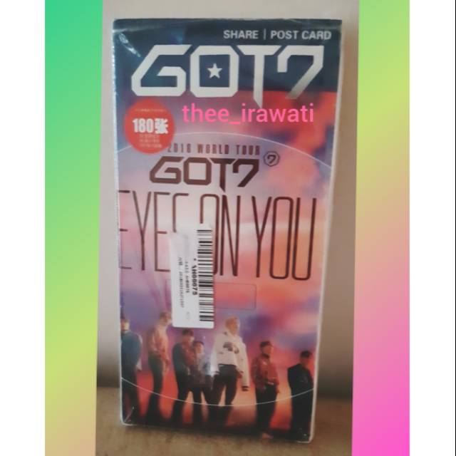 

GOT7 Shared Post Card From Thailand