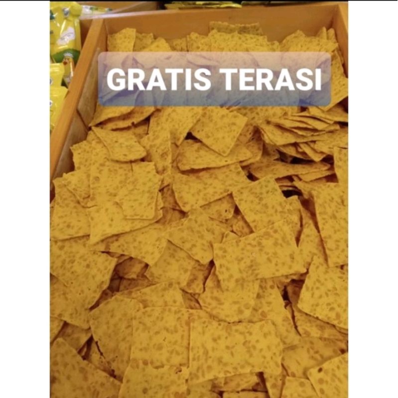 

KERIPIK TEMPE MENTAH 100gram GRATIS Terasi khas Cirebon