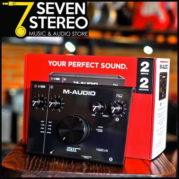 {suhadistore} M-Audio AIR 192 4 2 IN 2 OUT USB soudcard Berkualitas
