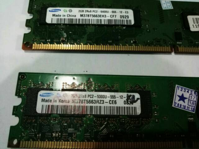 Ram PC ddr2 2gb - ram pc 2gb ddr2