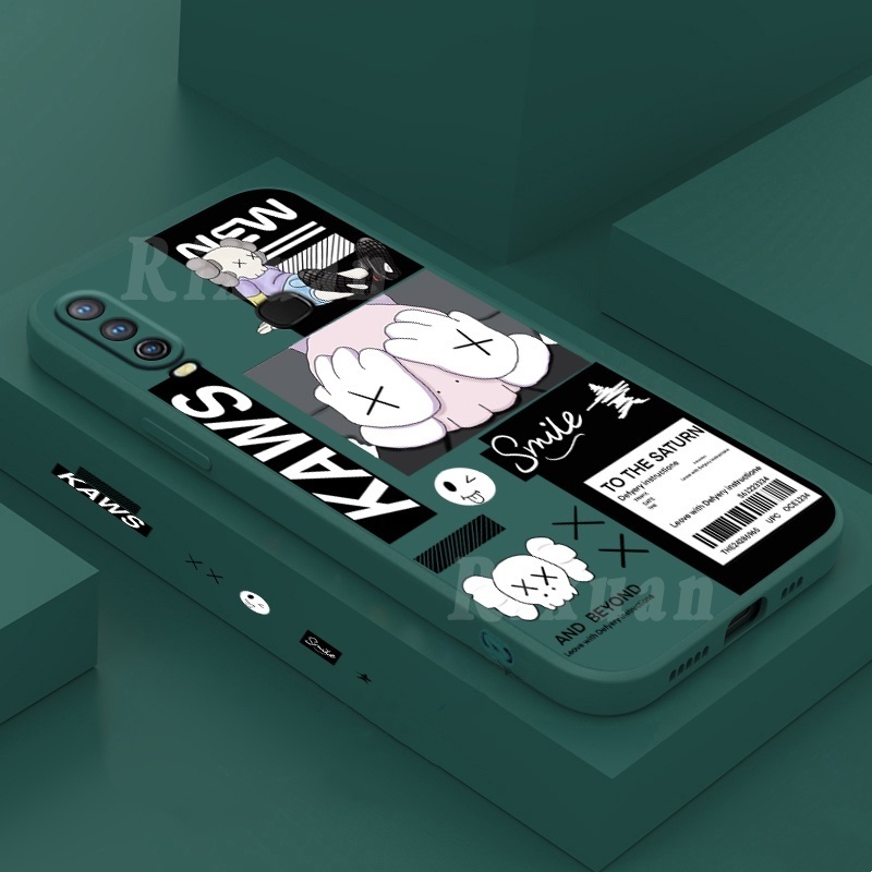 Soft Case Silikon Motif Kaws Untuk Huawei Y6P Y6 Pro Y7A Y7 Pro 2019 Y9S P30 Lite Nova 7i Nova 5T Nova 3i