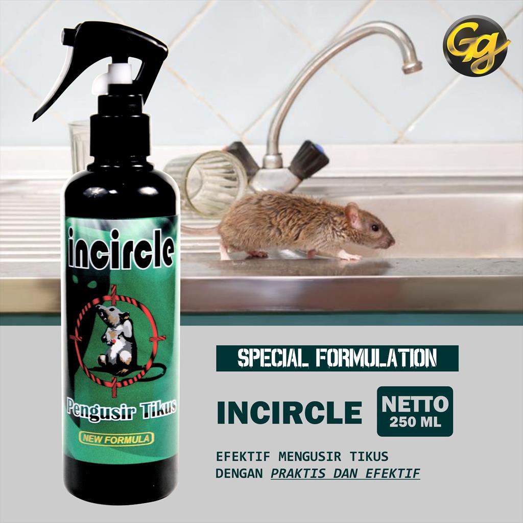 INCIRCLE RACUN TIKUS 250 ML PESTISIDA UMPAN TIKUS