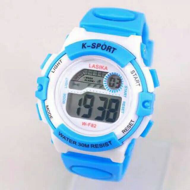 JAM TANGAN WANITA/ PRIA LASIKA W-F82 Kecil SPORTY