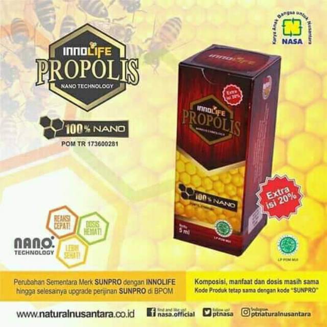 SUNPRO PROPOLIS NASA sikecil multi khasiat